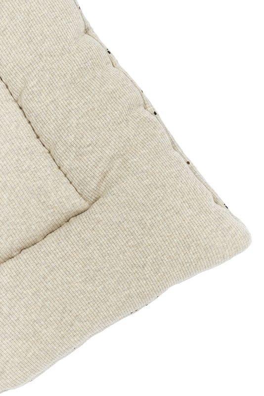 Boxkleed Rib Mini Spot - sand melange