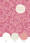 Behang Flora Fuchsia