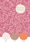Behang Flora Fuchsia