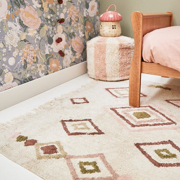 Liz Pink Aubergine Rug (120x170)