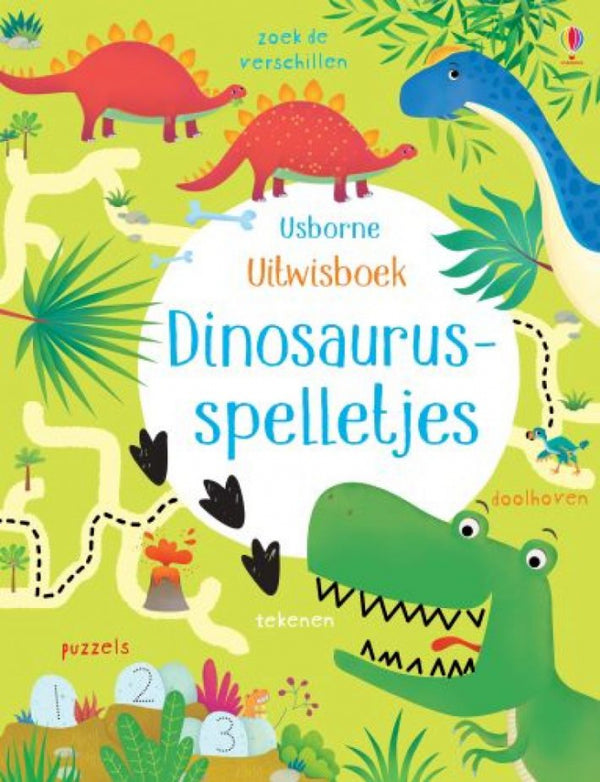 Erase Book - Dinosaur Games (3+)