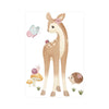 Muursticker Fairy Garden (50x80 cm)