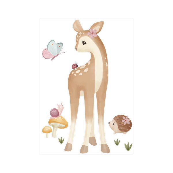Muursticker Fairy Garden (50x80 cm)