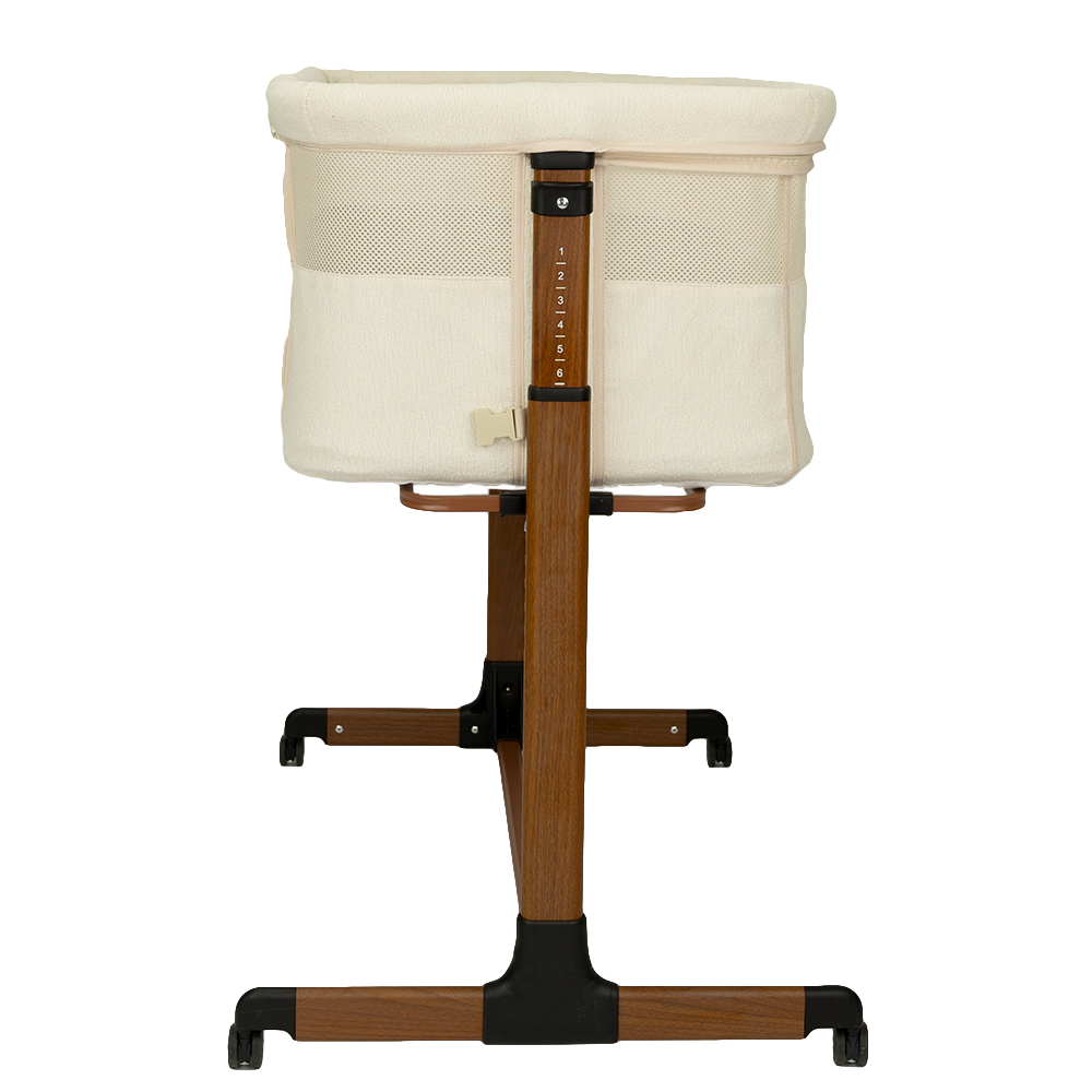 Co-sleeper Premium - Boucle Beige/Walnut