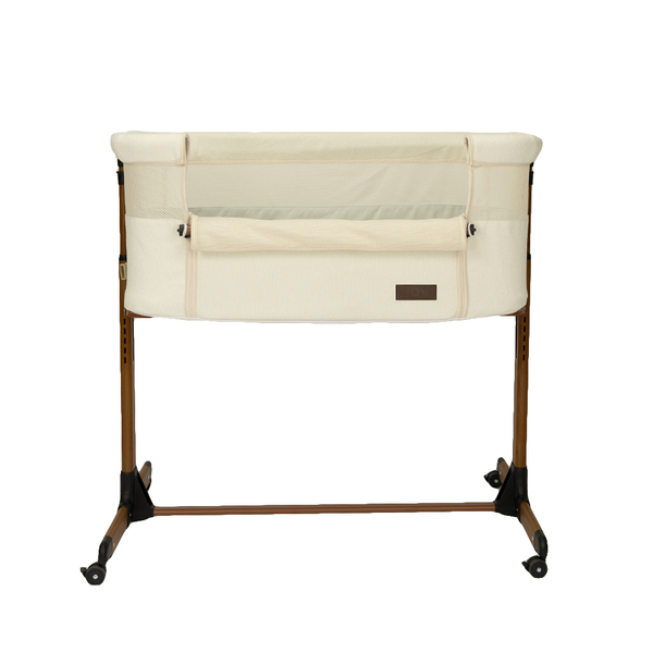 Co-sleeper Premium - Boucle Beige/Walnut