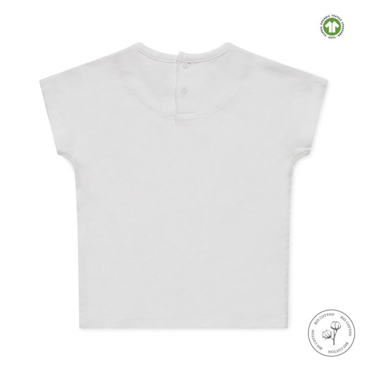 Basic t-shirt Wit - bio katoen