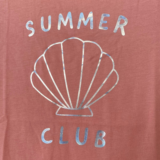T-shirt Summer Club - 6-8 jaar (maat 122/128)