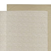 Wieglaken 2-pack Cheetah taupe / uni taupe (75x100 cm)