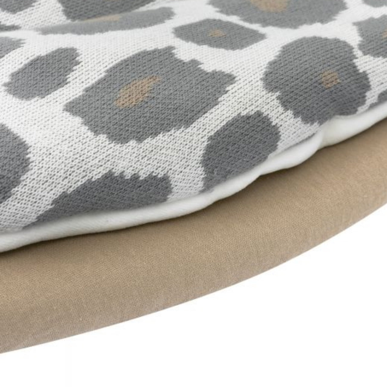 Boxmatras hoeslaken rond (90/95 cm)