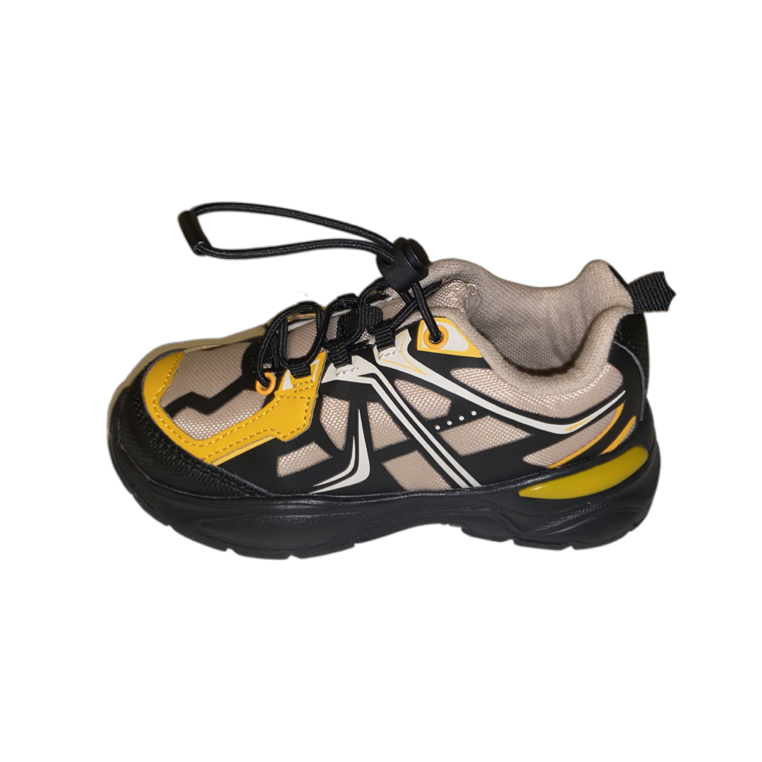 Contrast Sneakers (oranje/zwart)