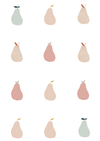 Behang Peertjes (roze of groen)