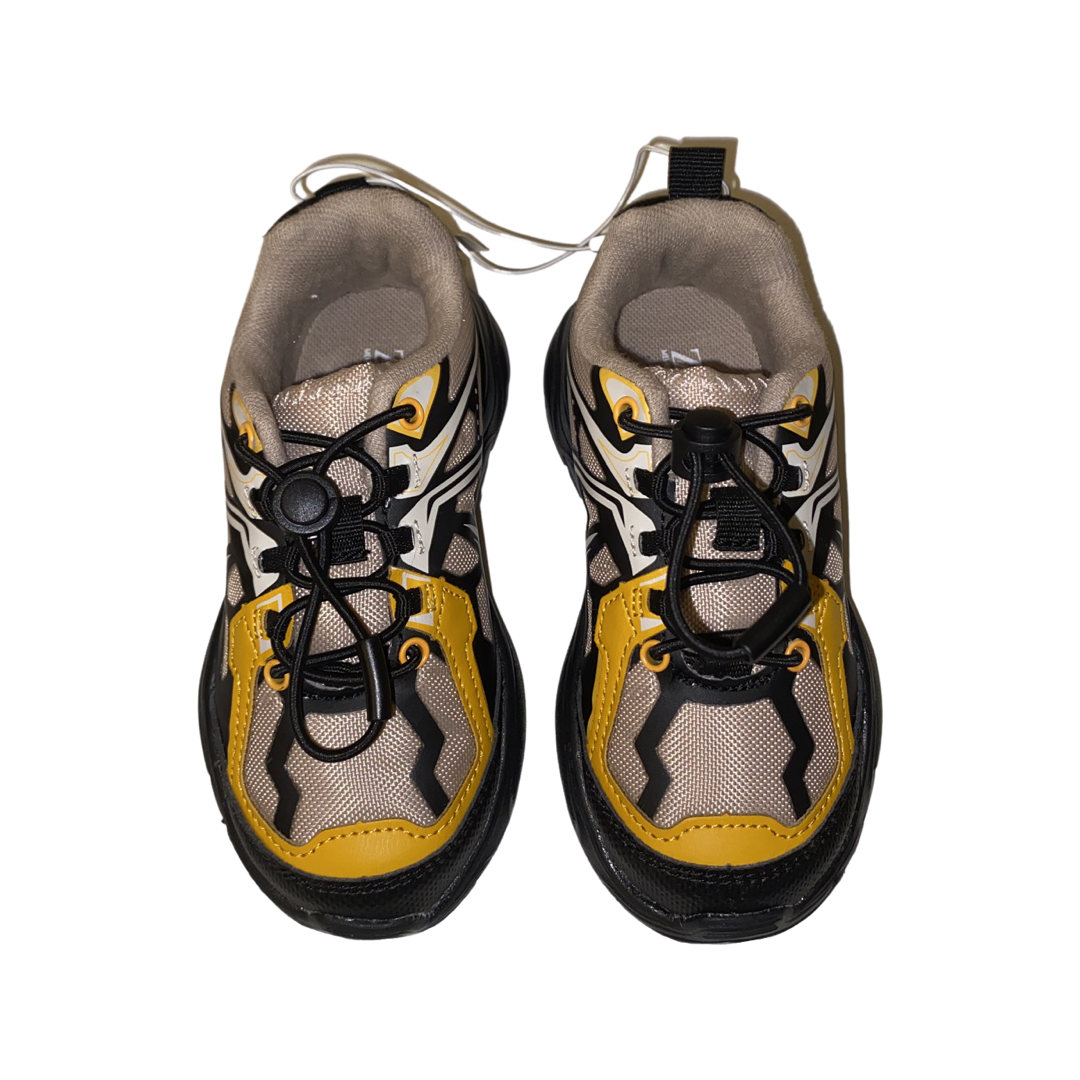 Contrast Sneakers (oranje/zwart)