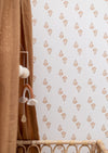 Behang Cappuccino (blauw of roze)