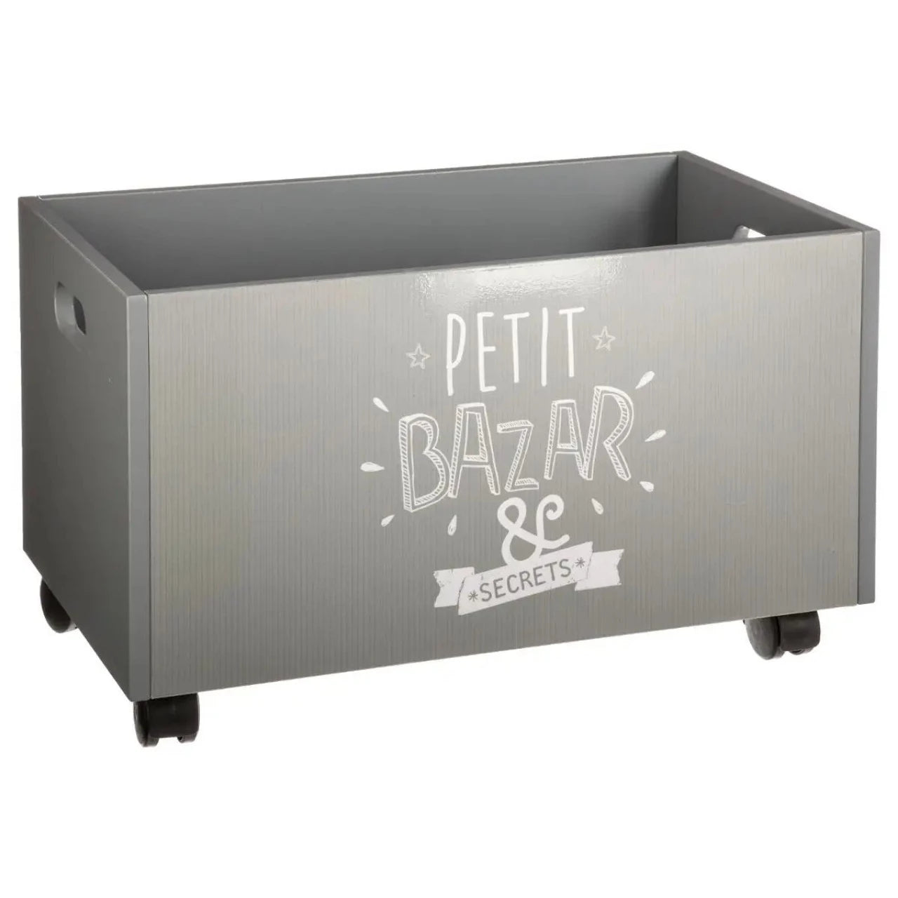 Toy box with wheels