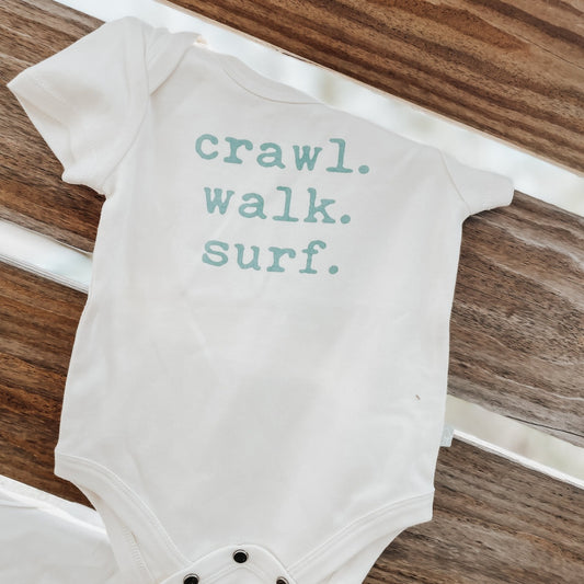 Crawl Walk Surf - 6-9 maanden (maat 74)