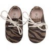 Oxford booties Zebra brown