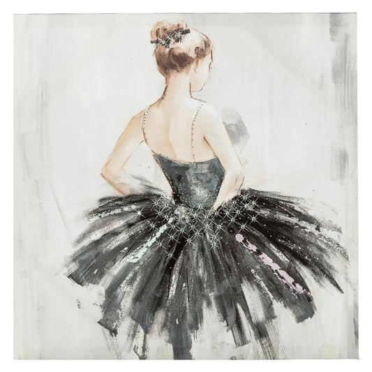 Ballerina canvas 48x48 cm