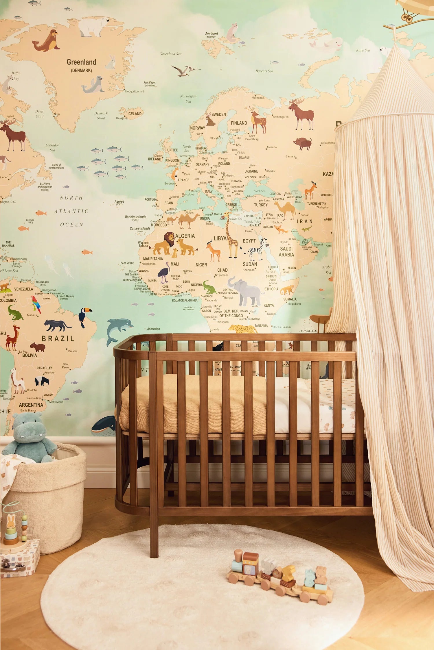 Klamboe stripe - Hazel/Oatmeal