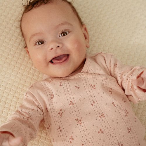 2-pack set Fairy Flowers (shirt overslag lange mouw + broek)