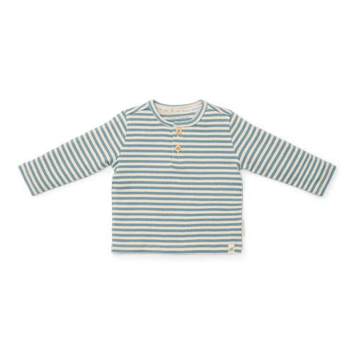 T-shirt lange mouw - Blue Stripes