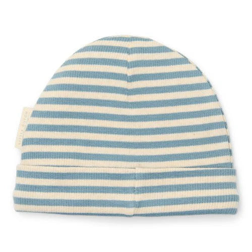 Newborn mutsje - Blue Stripe