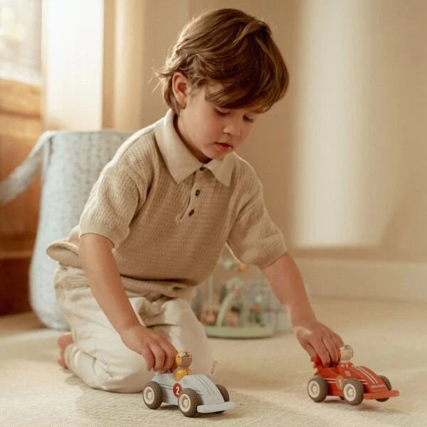 Pullback racewagens (set van 2)