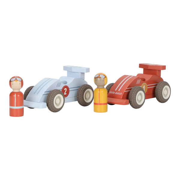 Pullback racewagens (set van 2)