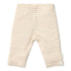 Set van overslagromper en legging - Newborn Naturals - Stripe (maat 56)