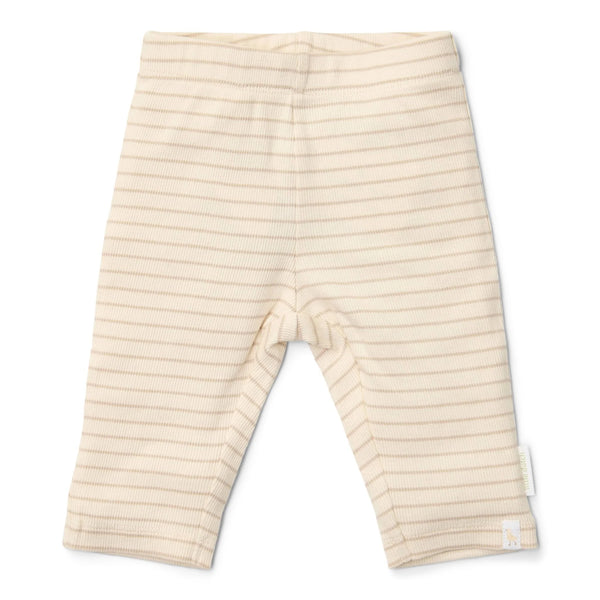 Set van overslagromper en legging - Newborn Naturals - Stripe (maat 56)