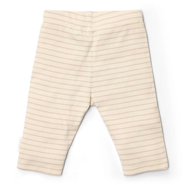 Set van overslagromper en legging - Newborn Naturals - Stripe (maat 56)