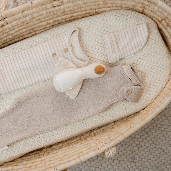 Newborn mutsje - Newborn Naturals Stripe