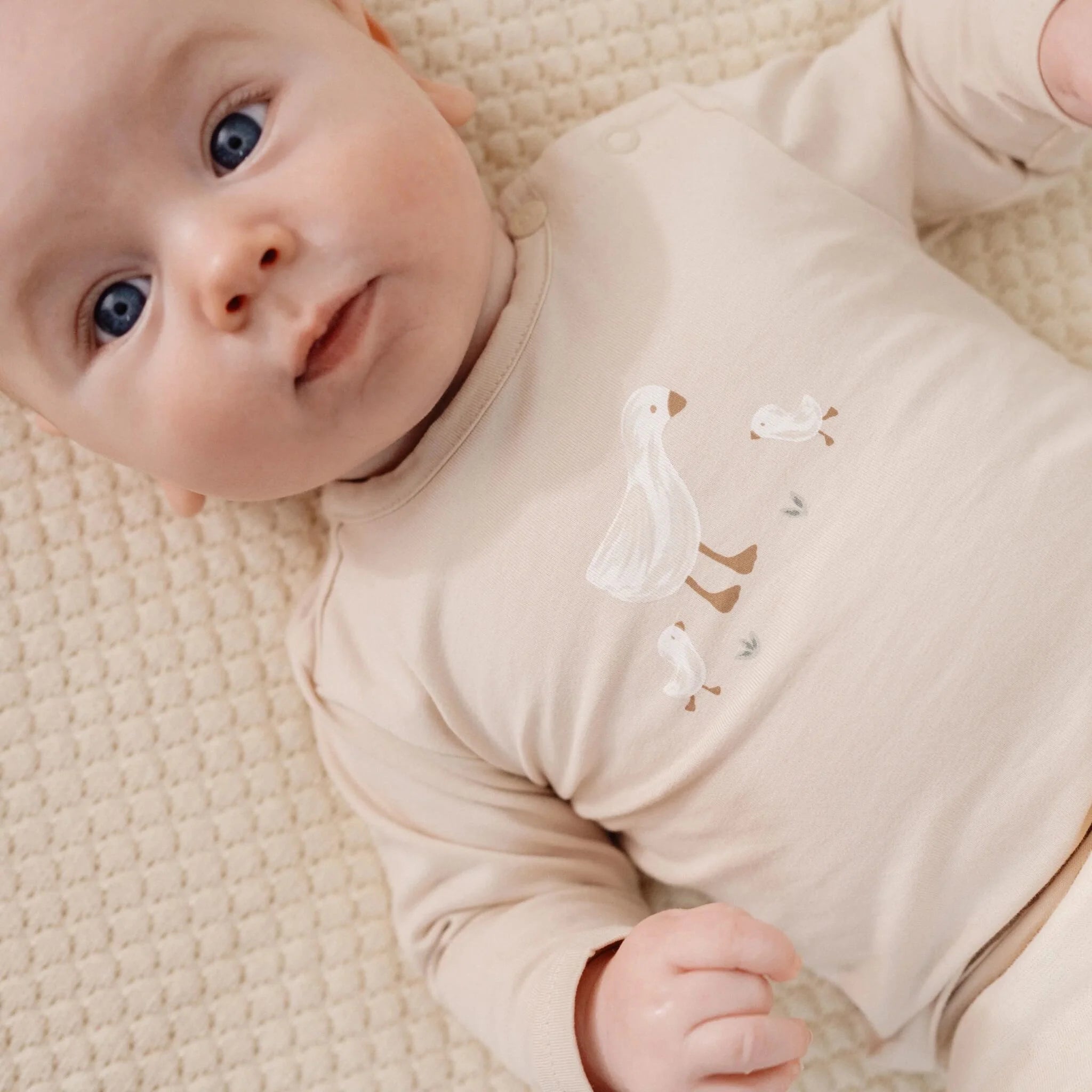 Newborn set - Little Goose (maat 50) - shirt/lange broek/muts