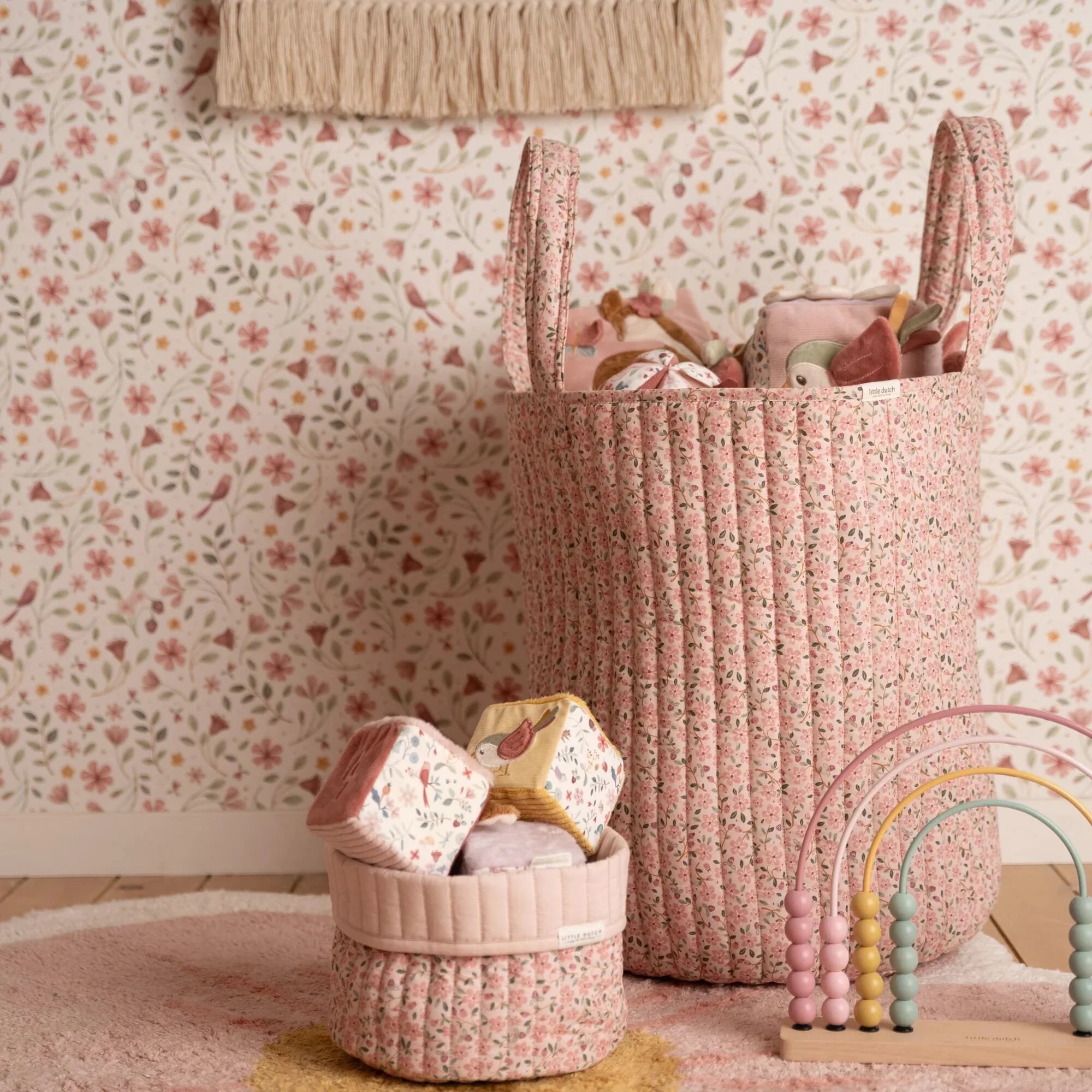 Storage basket Fairy Floral - Large