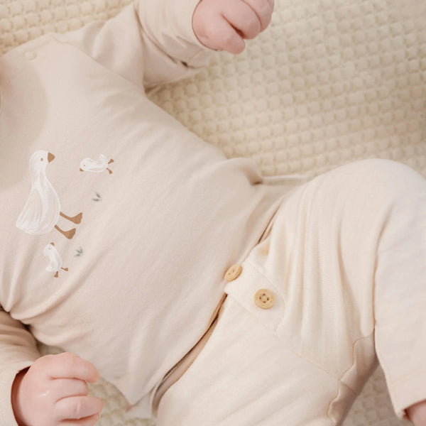 2-pack set Little Goose (shirt lange mouwen + broek)