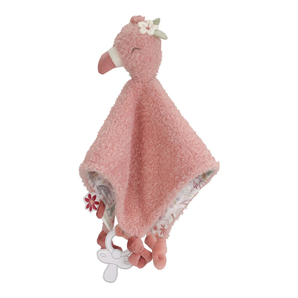 Knuffeldoek - Flamingo