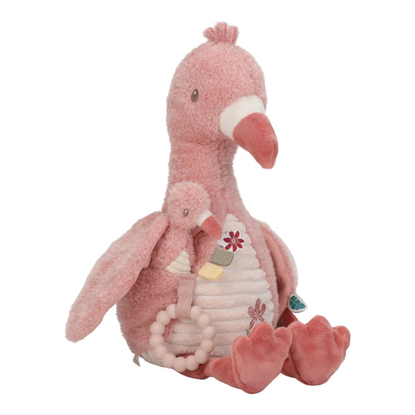 Activiteitenknuffel - Flamingo