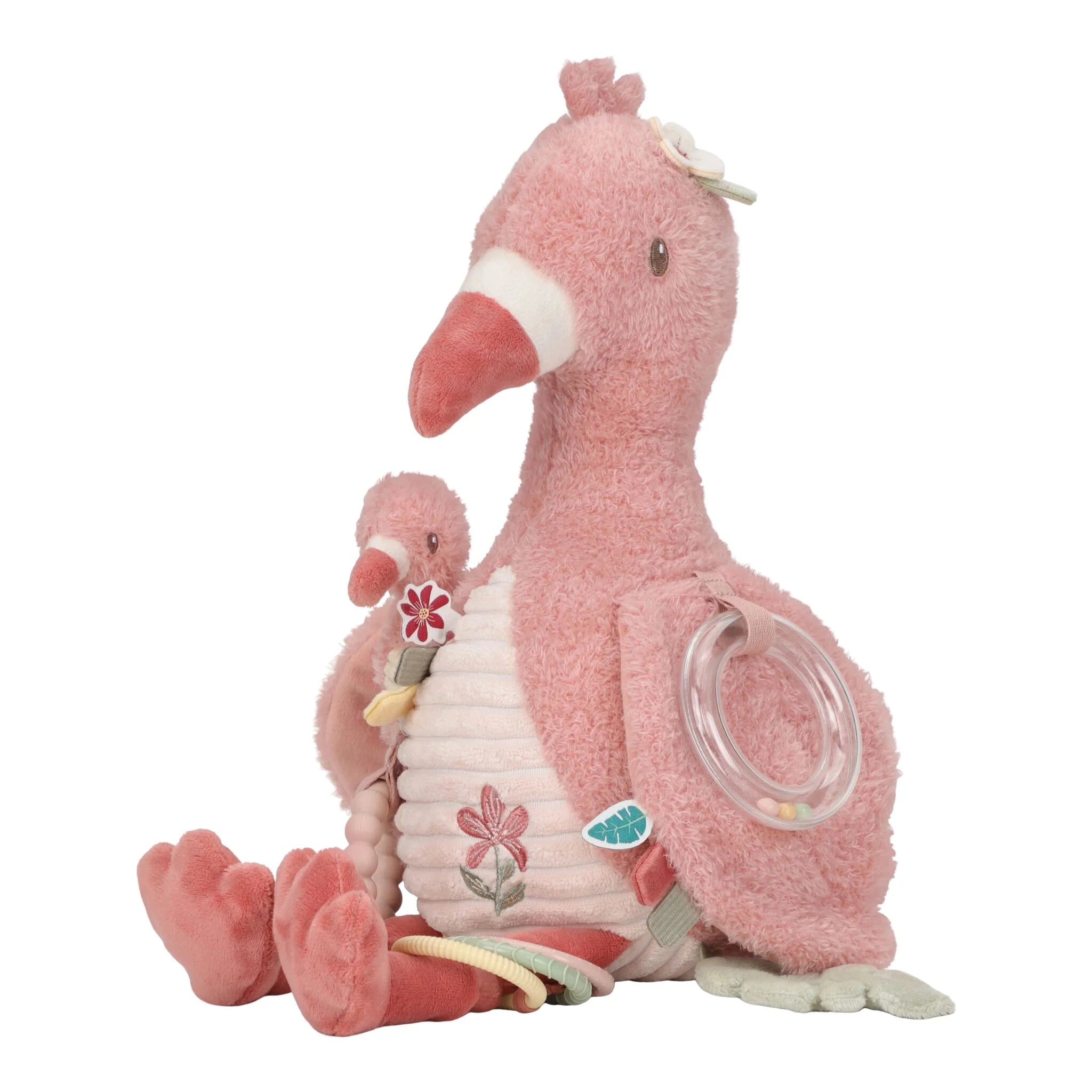 Activiteitenknuffel - Flamingo