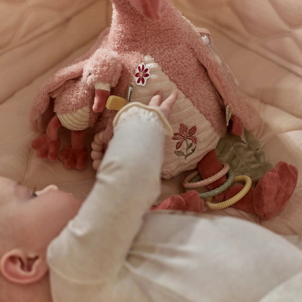 Activiteitenknuffel - Flamingo