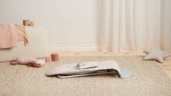 Wipstoel Bliss (0-2 jaar) - Tri-fabric Soft Light Beige (2-in-1)