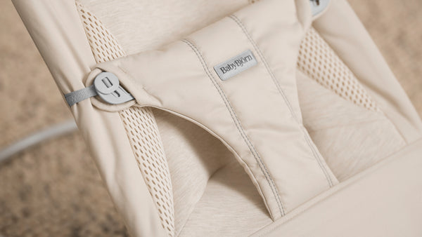 Wipstoel Bliss (0-2 jaar) - Tri-fabric Soft Light Beige (2-in-1)