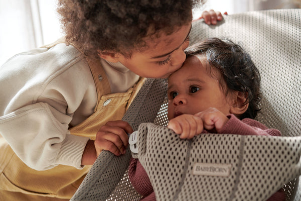 Wipstoel Bliss (0-2 jaar) - Mesh Grey Beige (2-in-1)