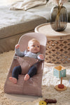 Wipstoel Bliss (0-2 jaar) - Mesh Dusty Pink (2-in-1)