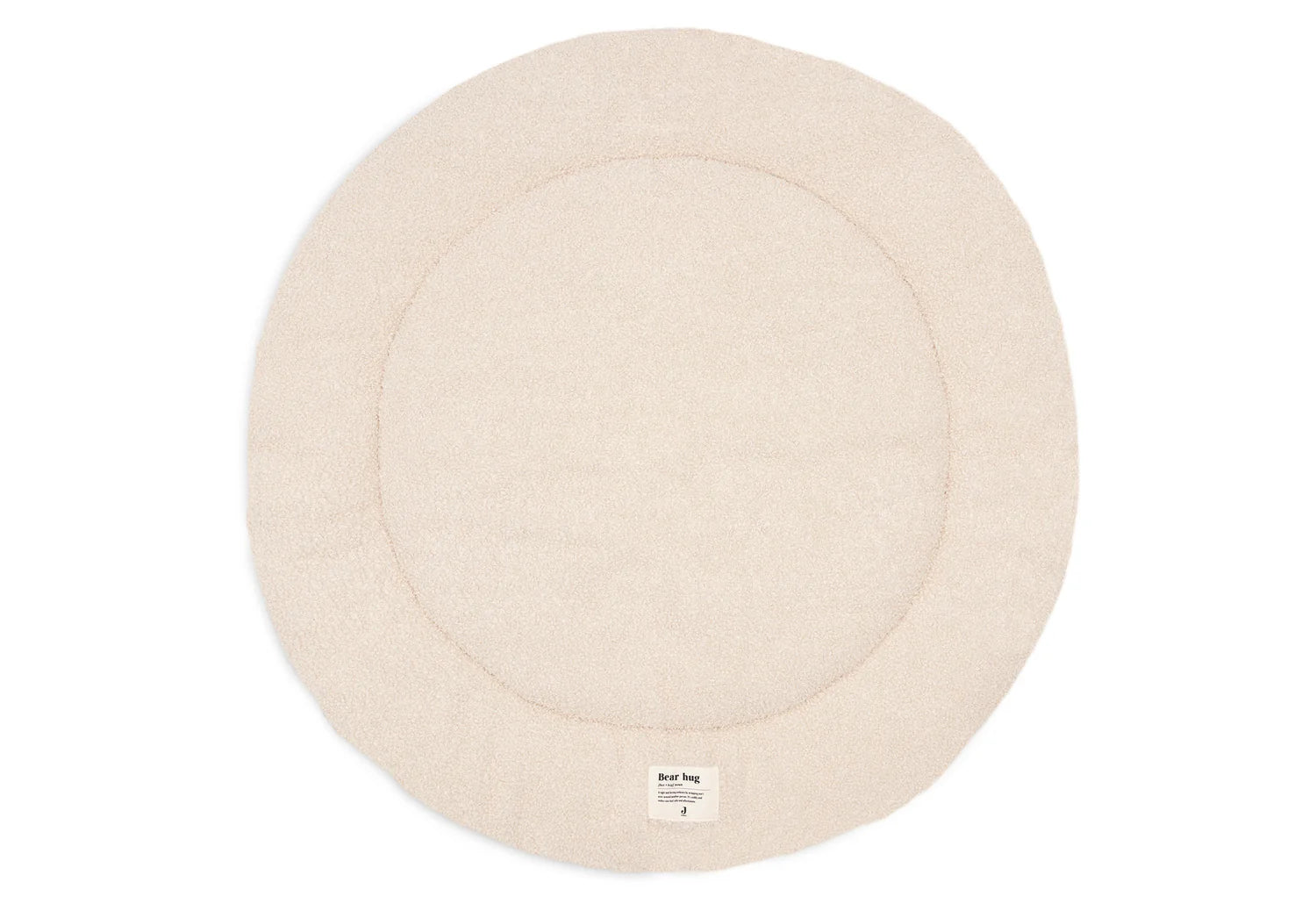 Boxkleed Boucle Rond - Naturel