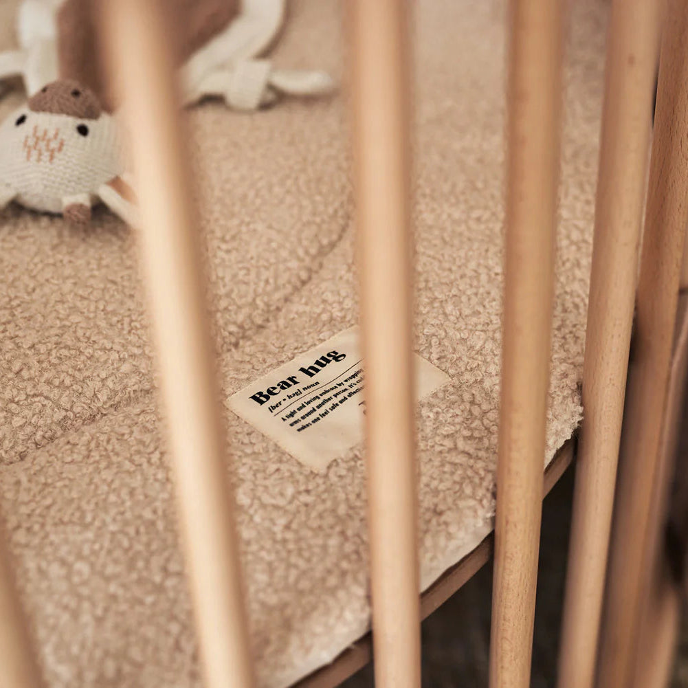 Boxkleed Boucle Rond - Naturel