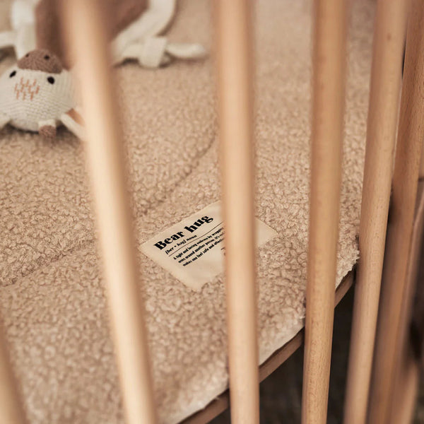 Boxkleed Boucle Rond - Naturel
