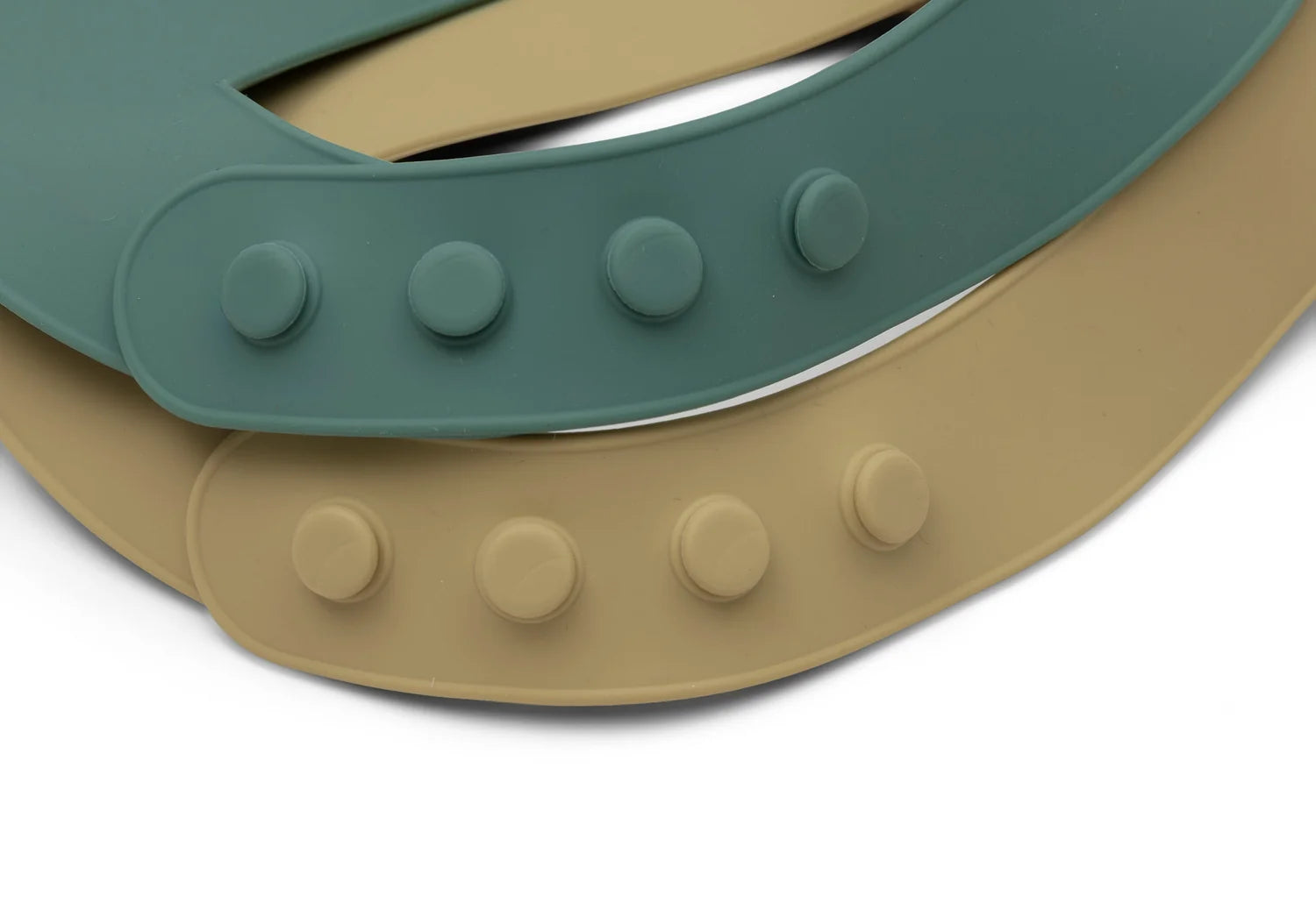 2-pack Siliconen Slabben - Jade Shades