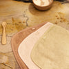 3-pack Badstof Slabben - Sand/Soft Matcha/Milky Coffee