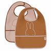 2-pack Slabben waterproof - Miffy Wild Rose