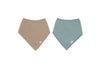 2-pack Bandana Slab Hydrofiel - Sea Green/Biscuit