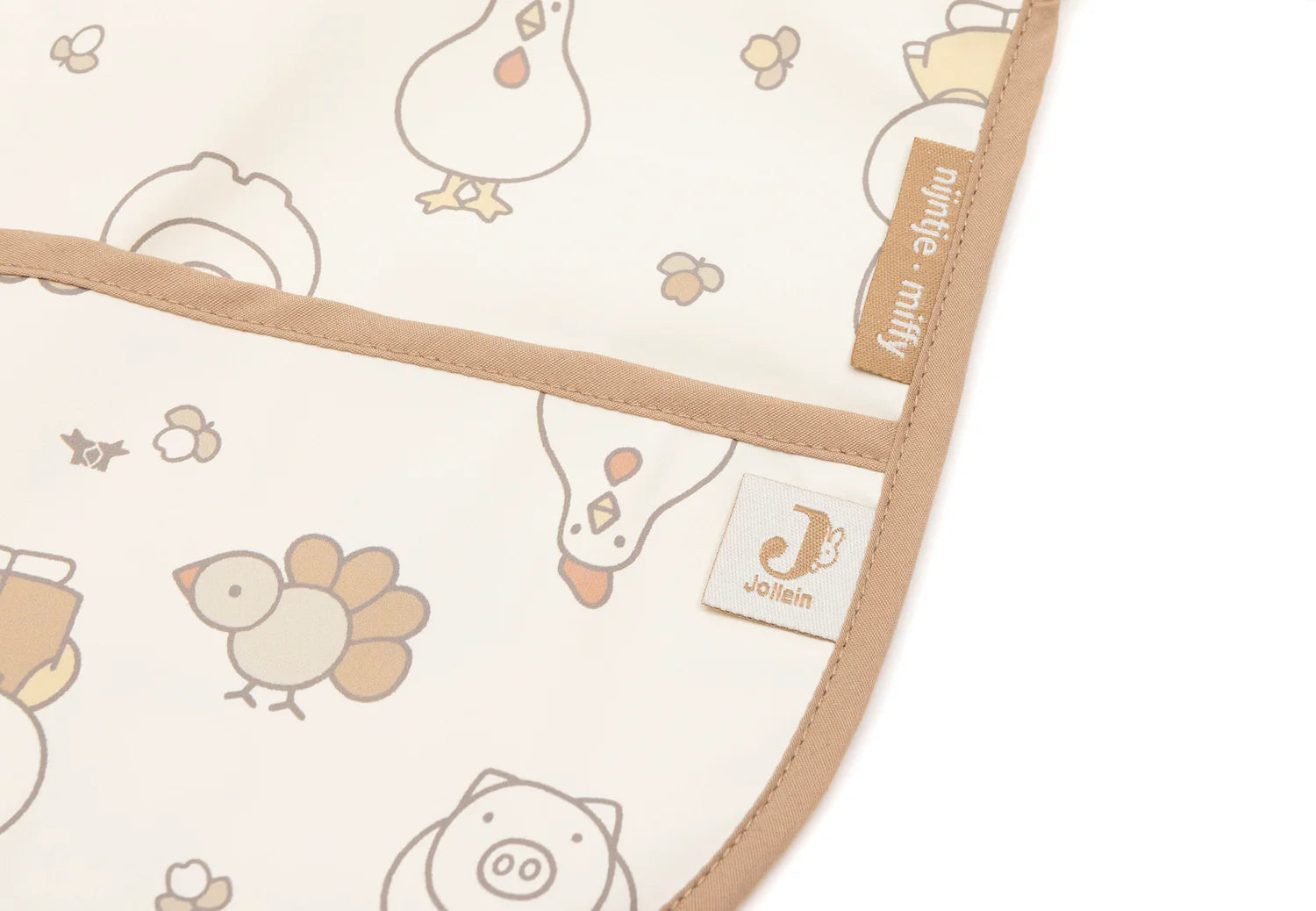 Slab Waterproof met mouw - Miffy Family Farm